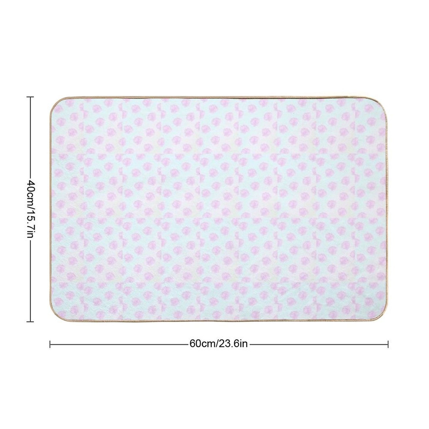 Sea Snails Pet-Safe Bath Mat