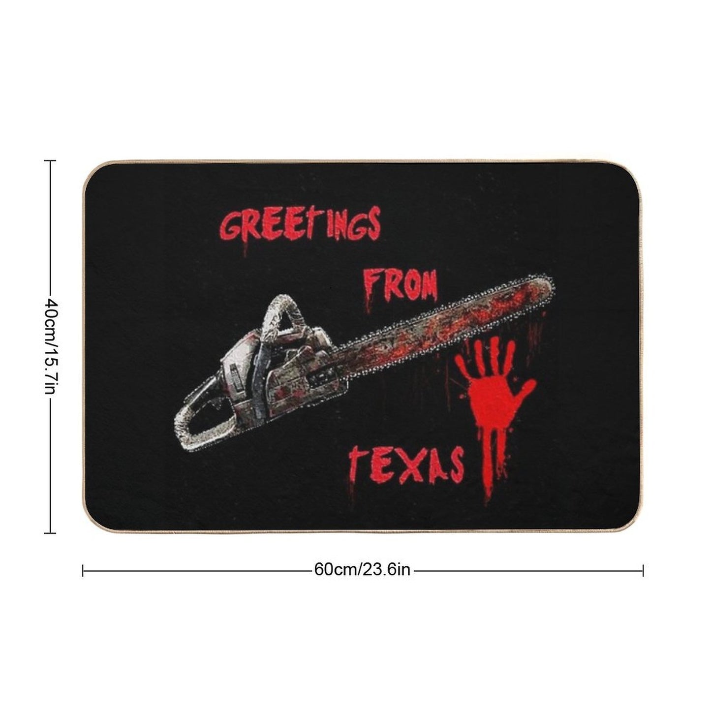 Greetings from Texas Versatile Bath Mat