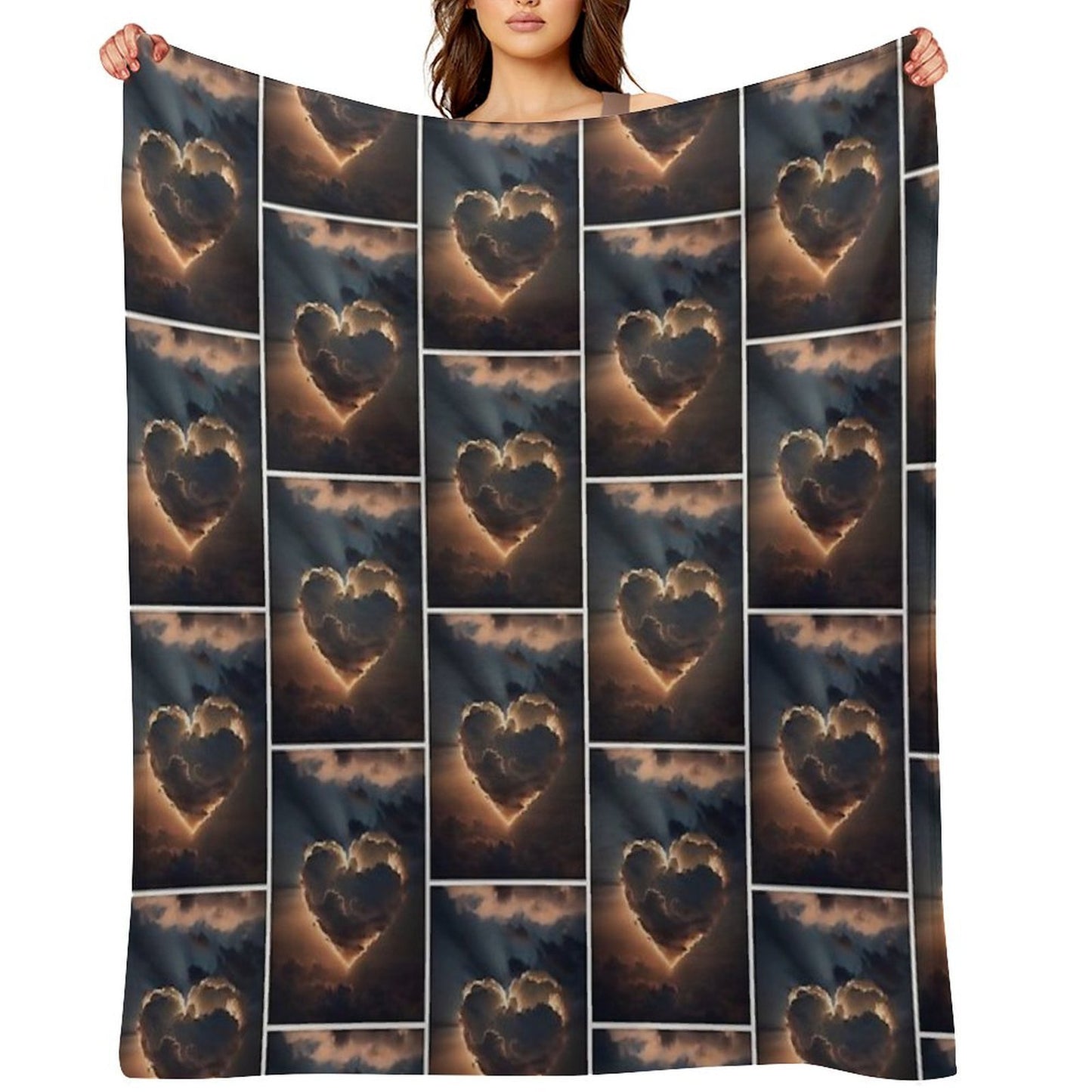Love Cloud Style 1 Plush Throw Blanket