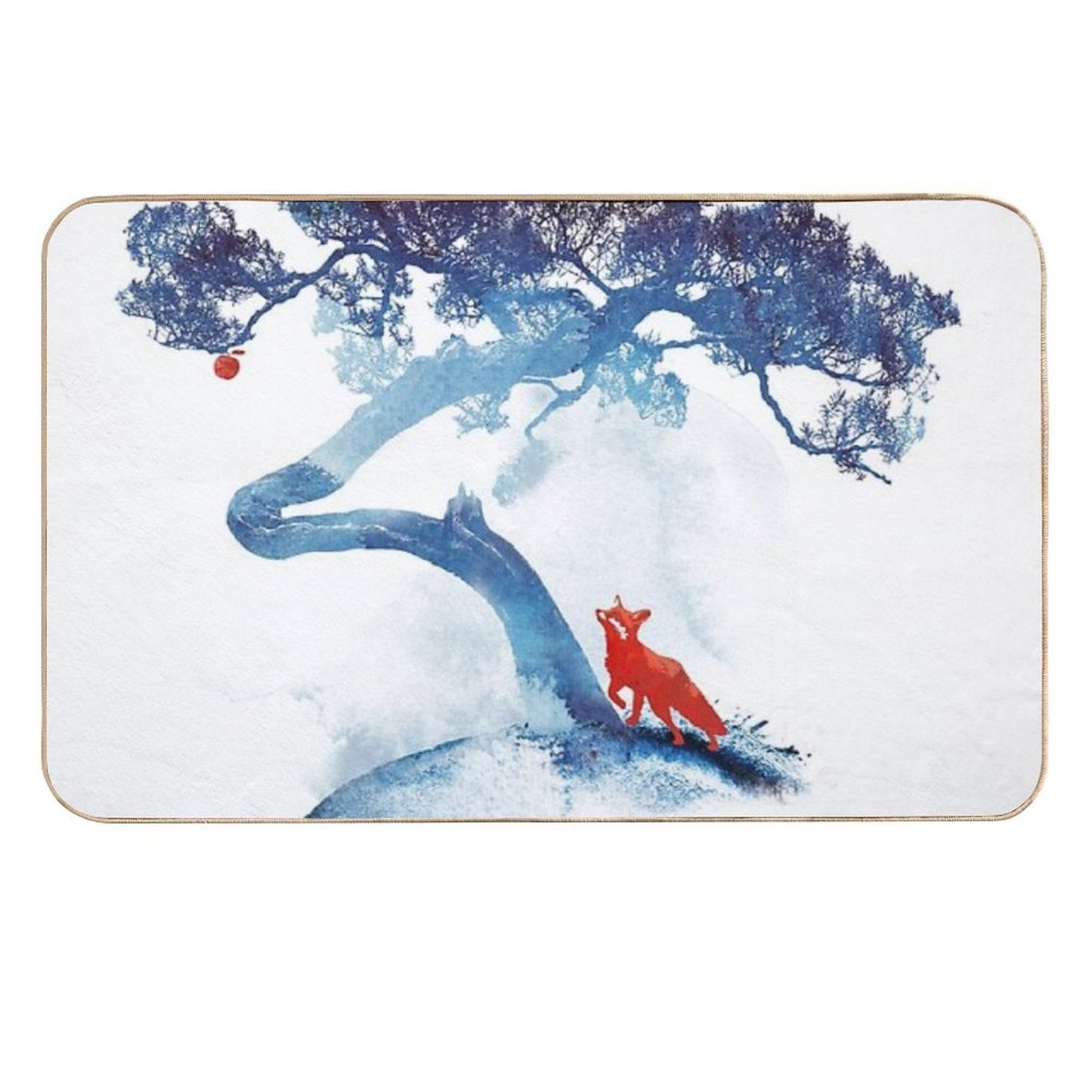 The Last Apple Tree Easy Maintenance Bath Mat