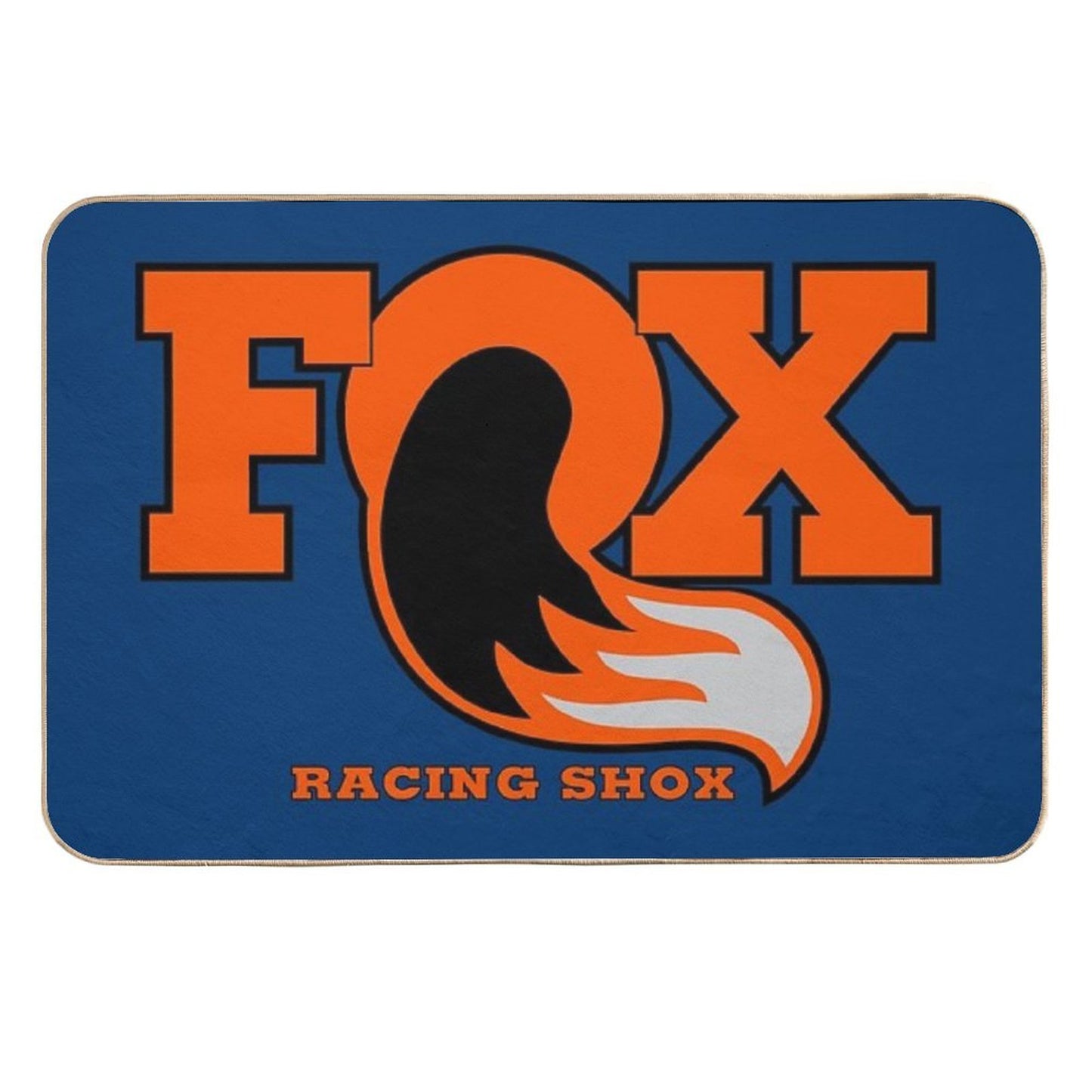 Fox Racing Shox - Orange Anti-Trip Bath Mat