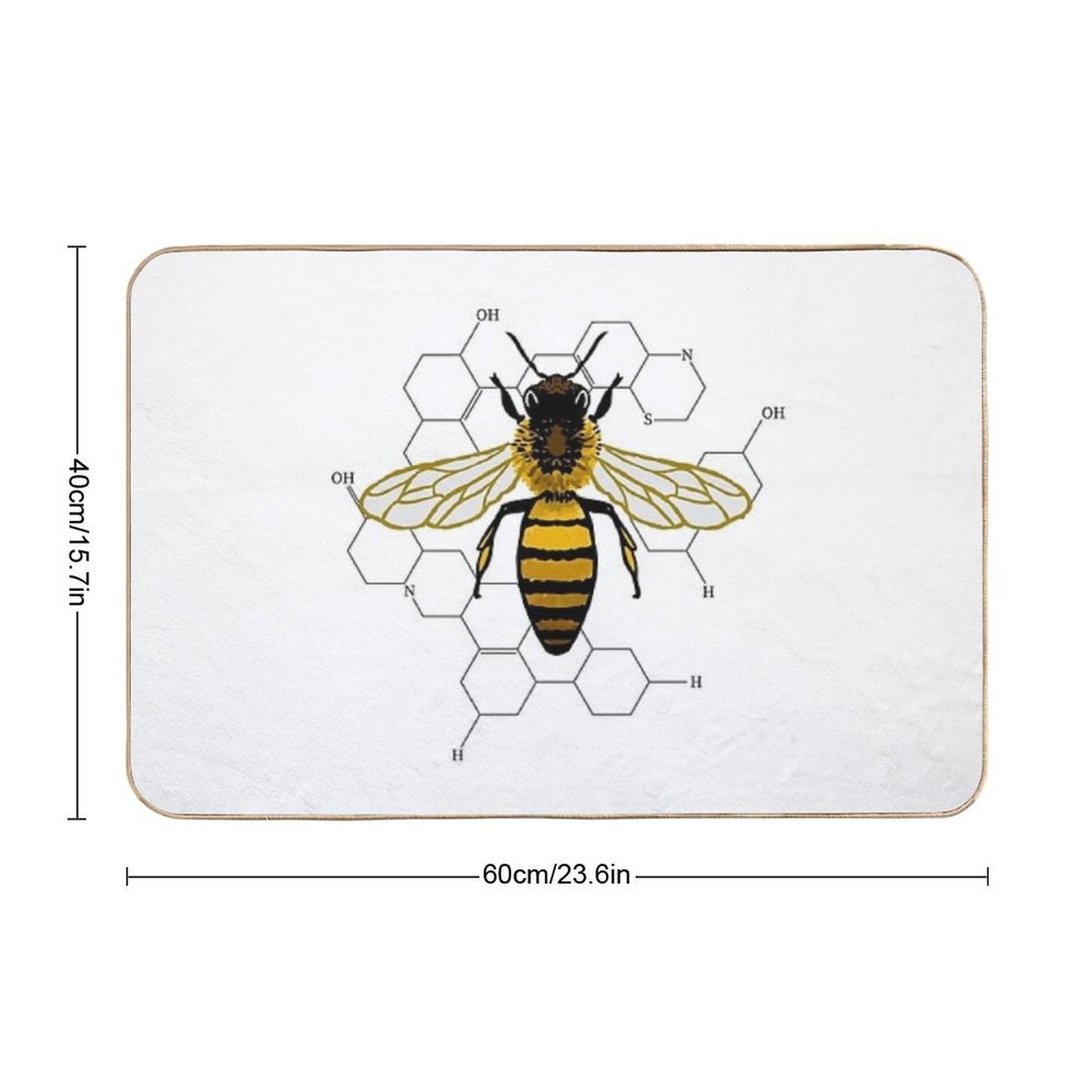 Honey Science Eco-Friendly Bath Mat