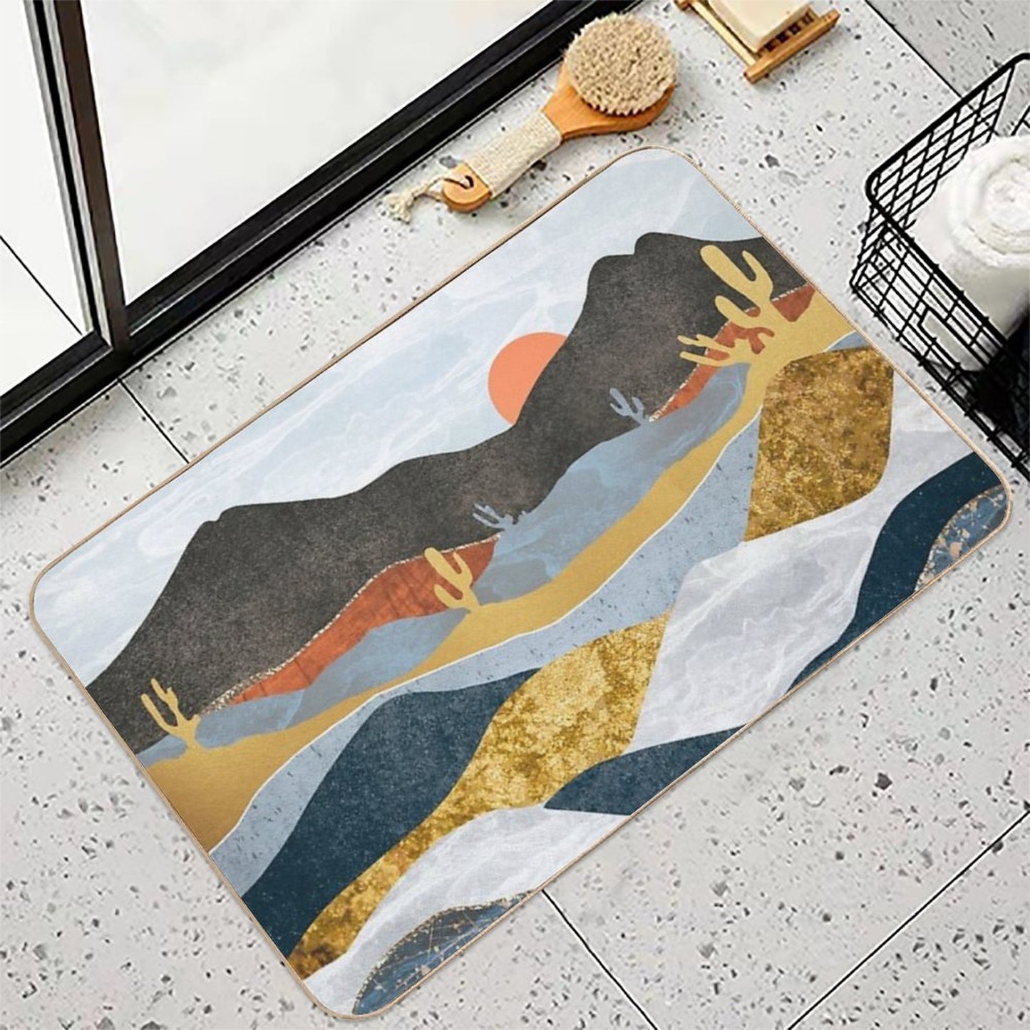 Desert Cold Rapid-Drying Bath Mat