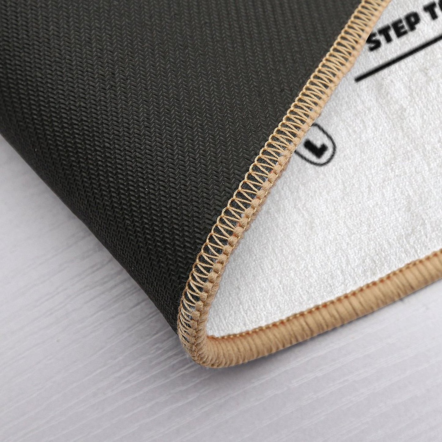 Time Warp Durable Bath Mat