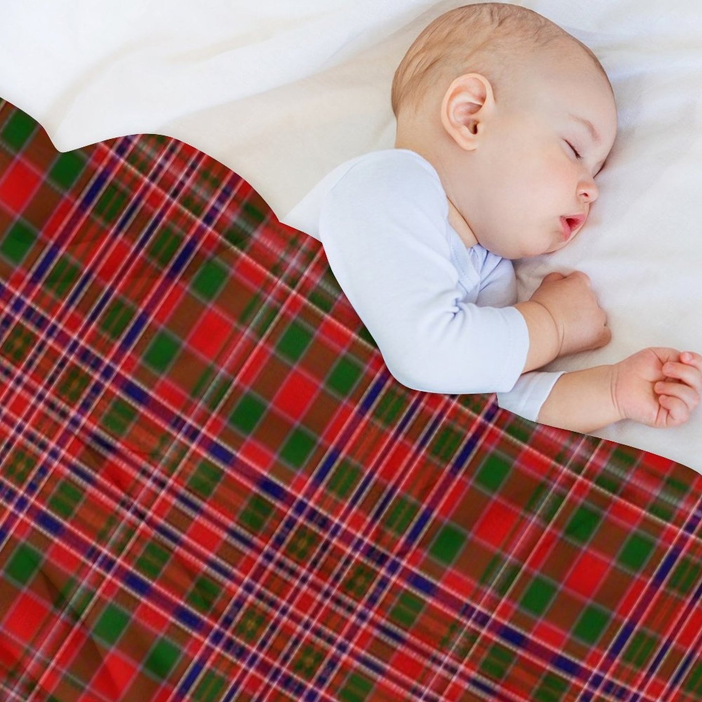 Clan MacAlister Tartan Quick-dry Throw Blanket