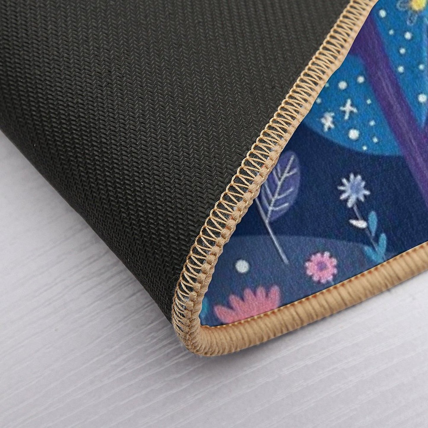Night Spring Easy Maintenance Bath Mat