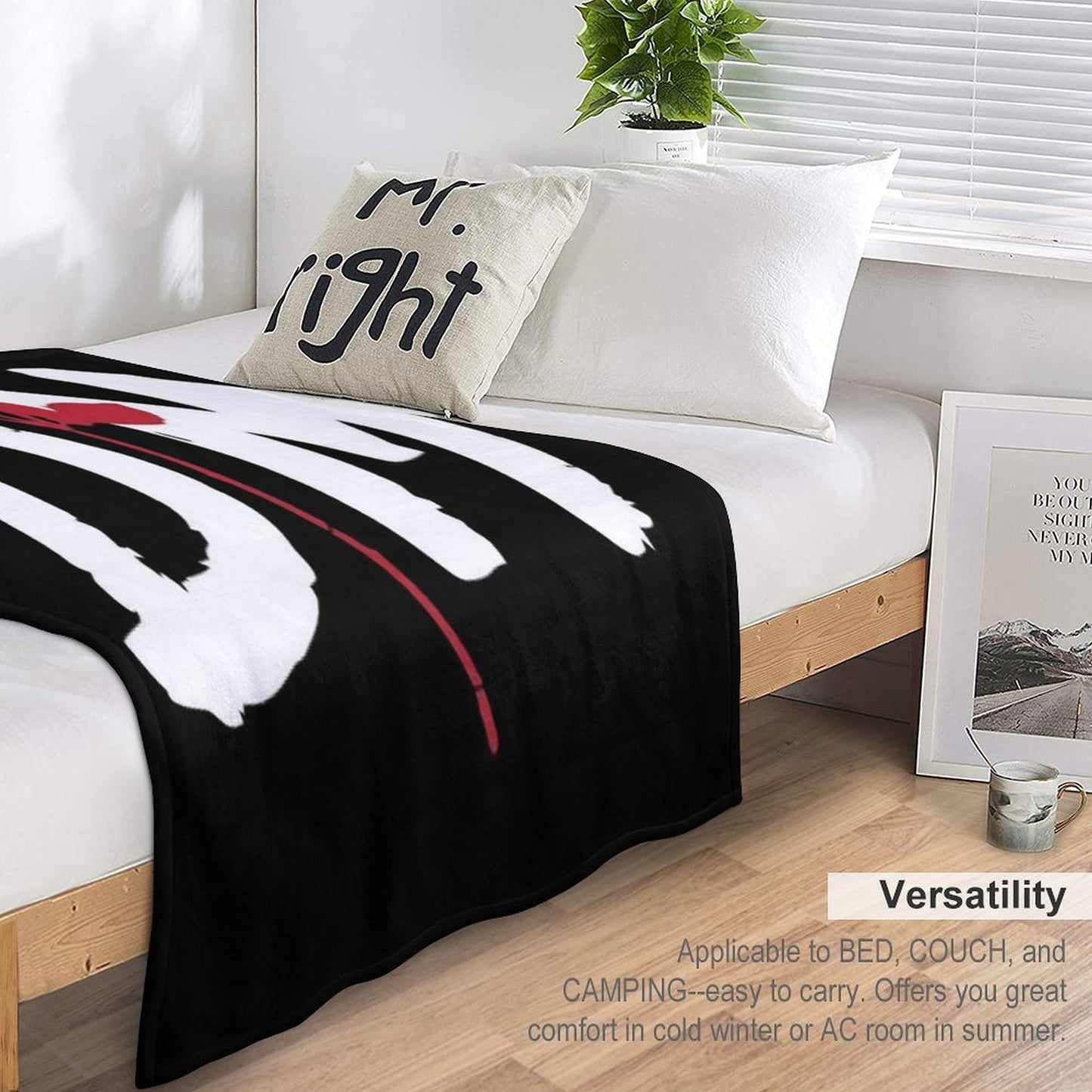 DEPECHE BAND Shrink-resistant Throw Blanket