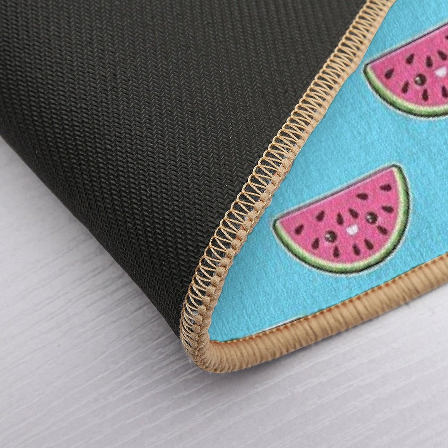 Kawaii Watermelon Slice Rapid-Drying Bath Mat