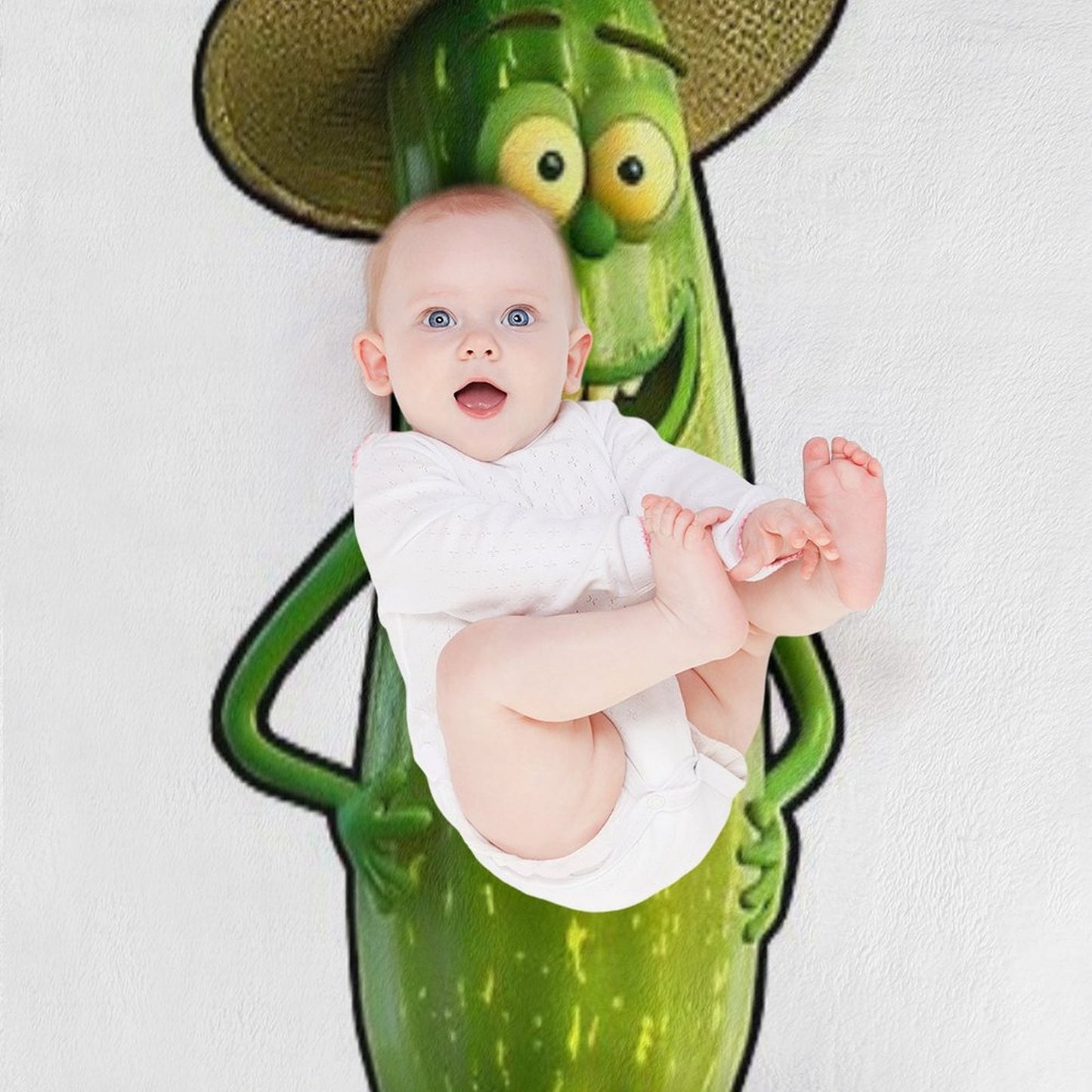 Zack Zucchini Wrinkle-free Throw Blanket