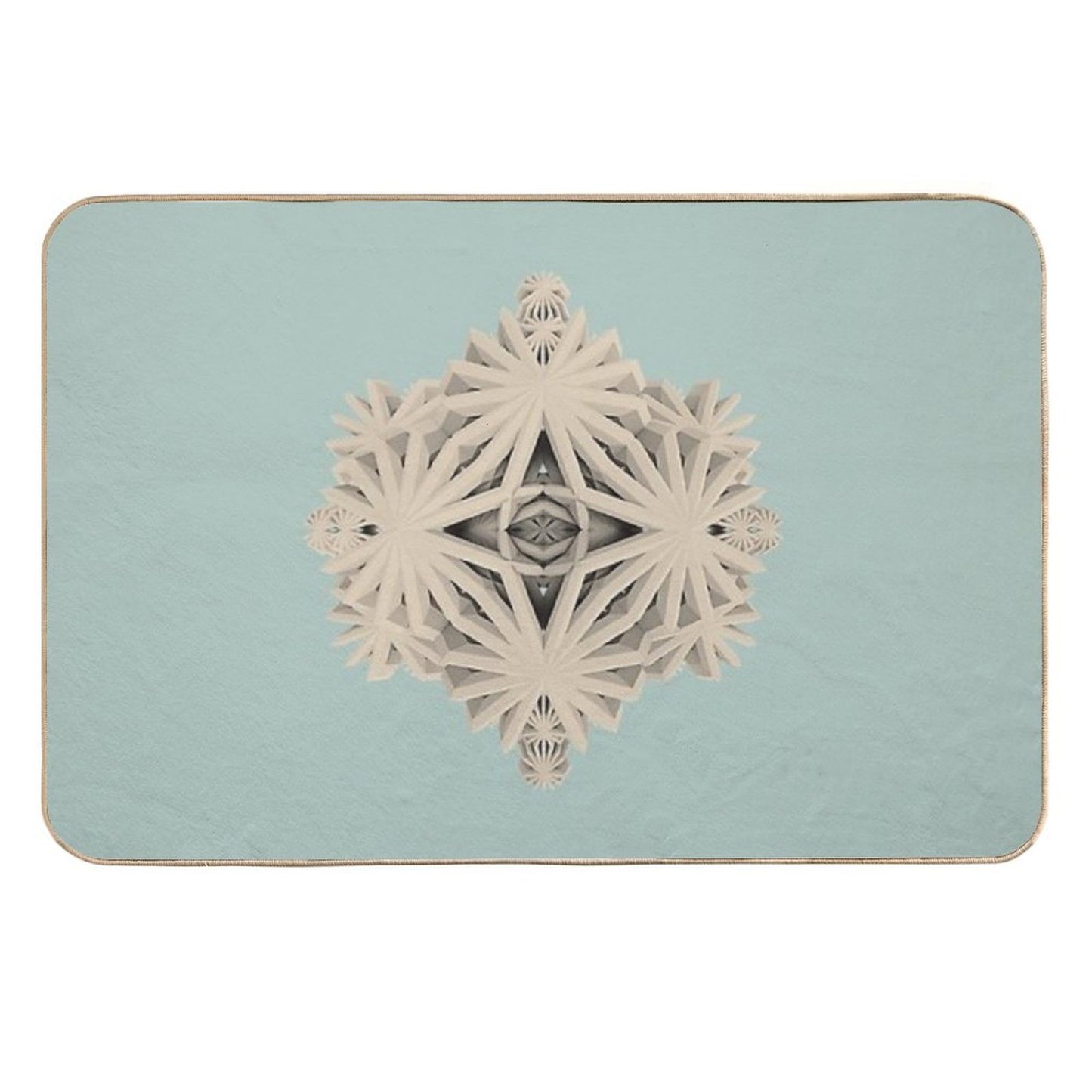 Ancient Calaabachti Filigrane Toxin-Free Bath Mat