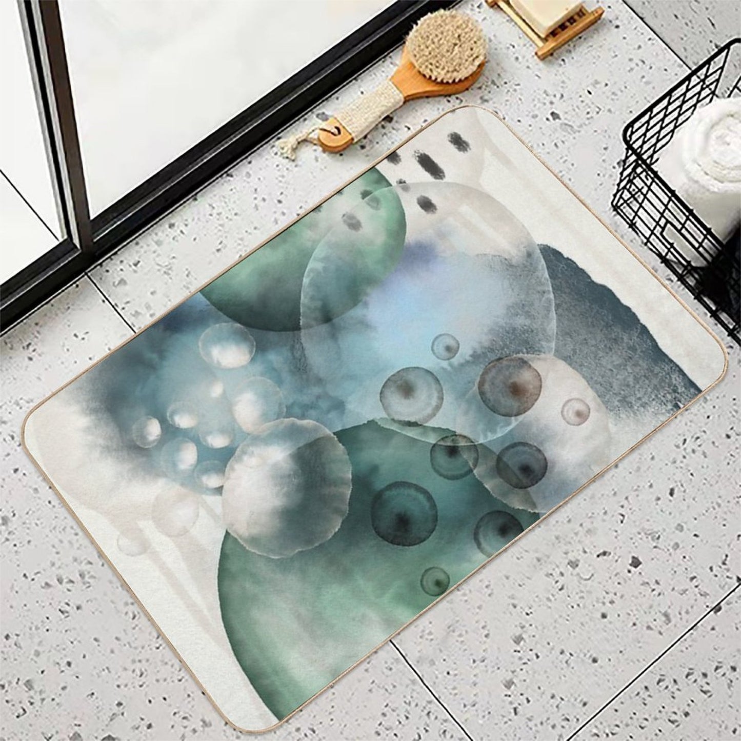 Organic Harmony Repositionable Bath Mat