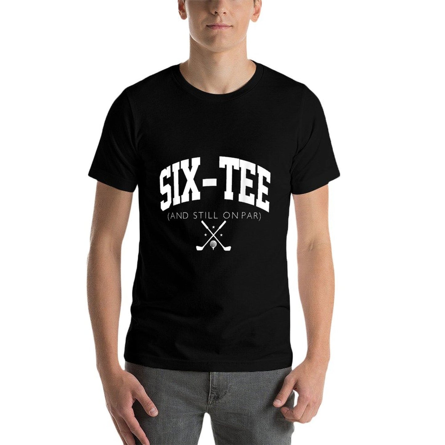 60th Birthday Golf 60 Years Old Fore-Tee And Still on Par Trendy Pattern T-Shirt