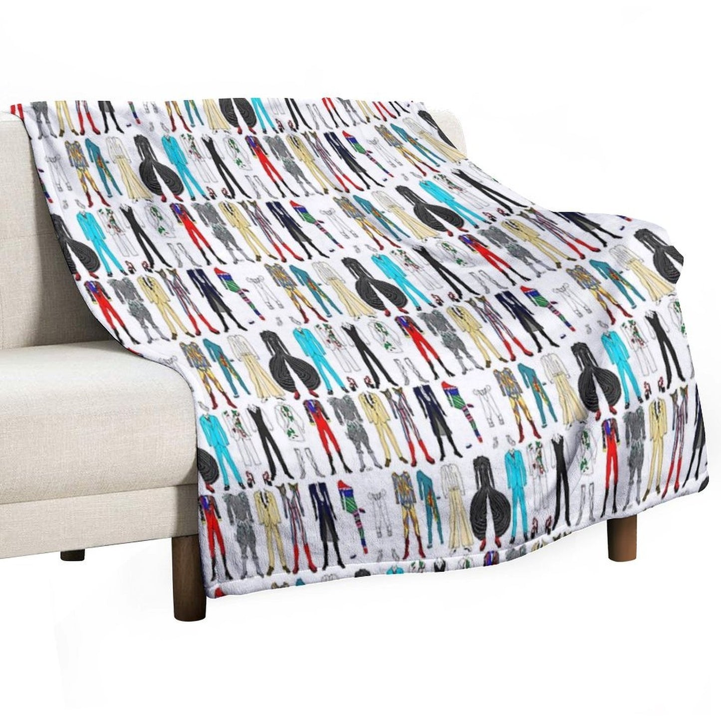 Star Costumes 1 Bowie Multi-functional Throw Blanket