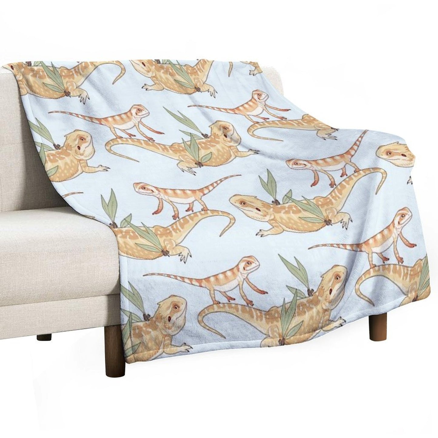 Beardies And Gums Gift-ready Throw Blanket