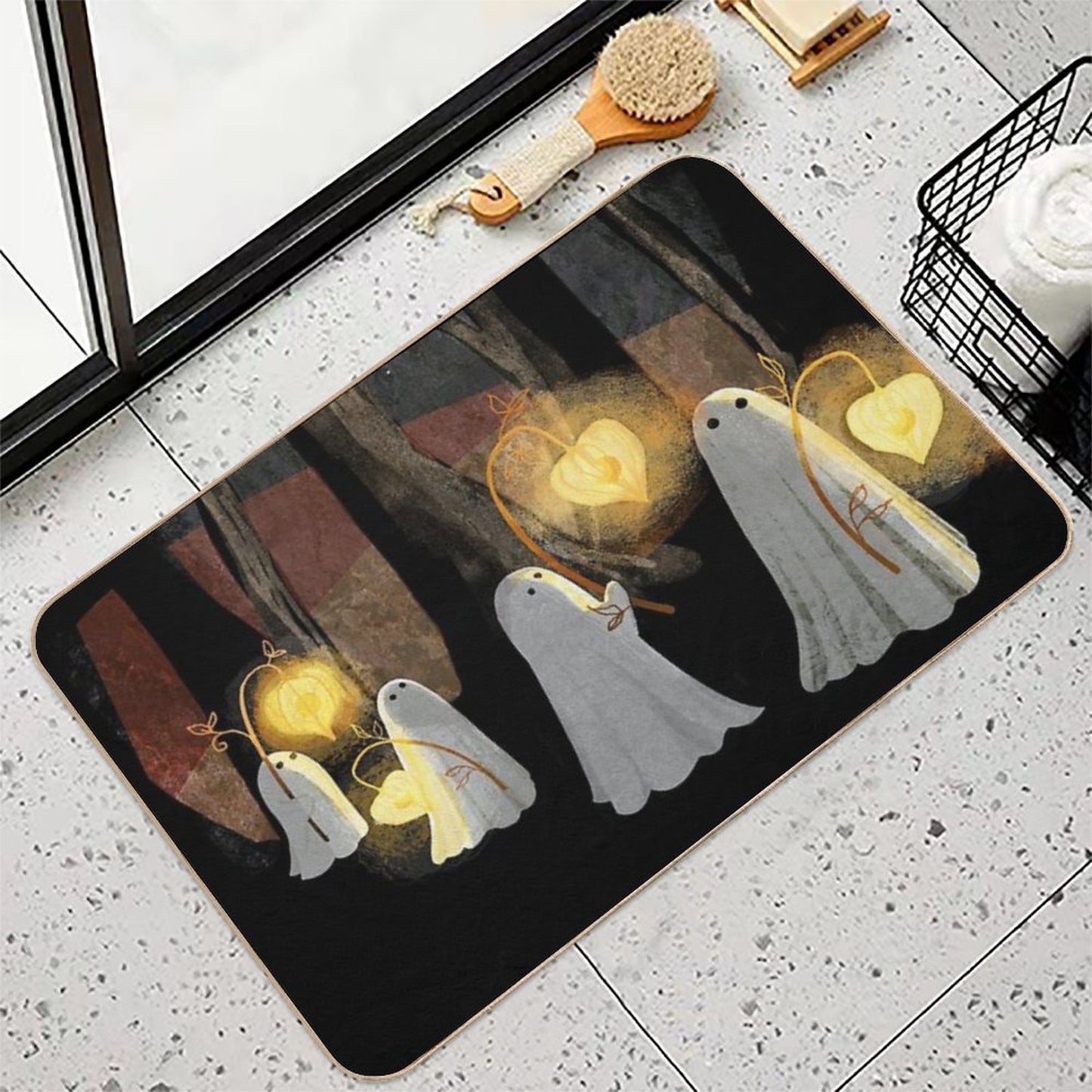 Ghost Parade Stain-Proof Bath Mat