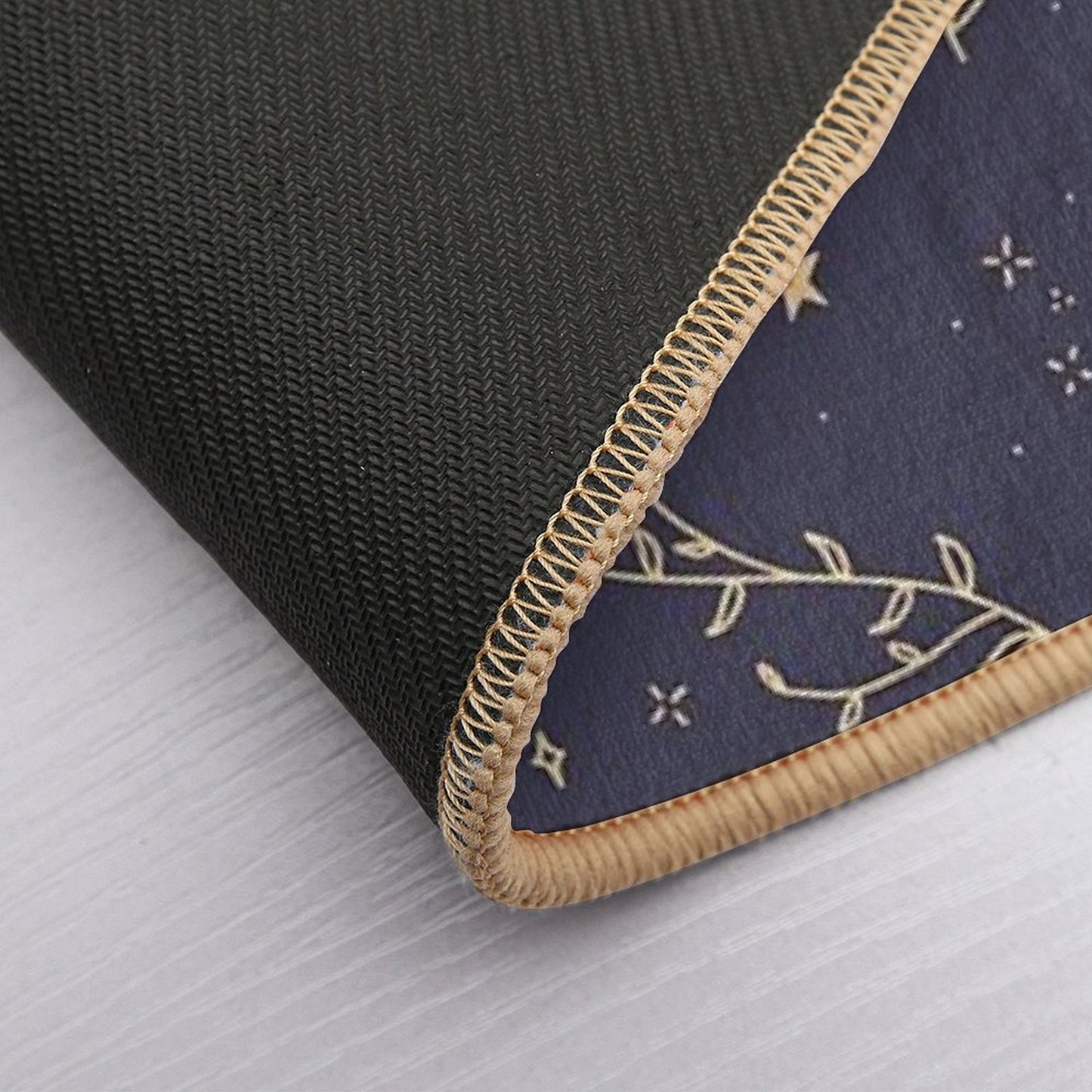 Celestial Pattern High-Traffic Bath Mat