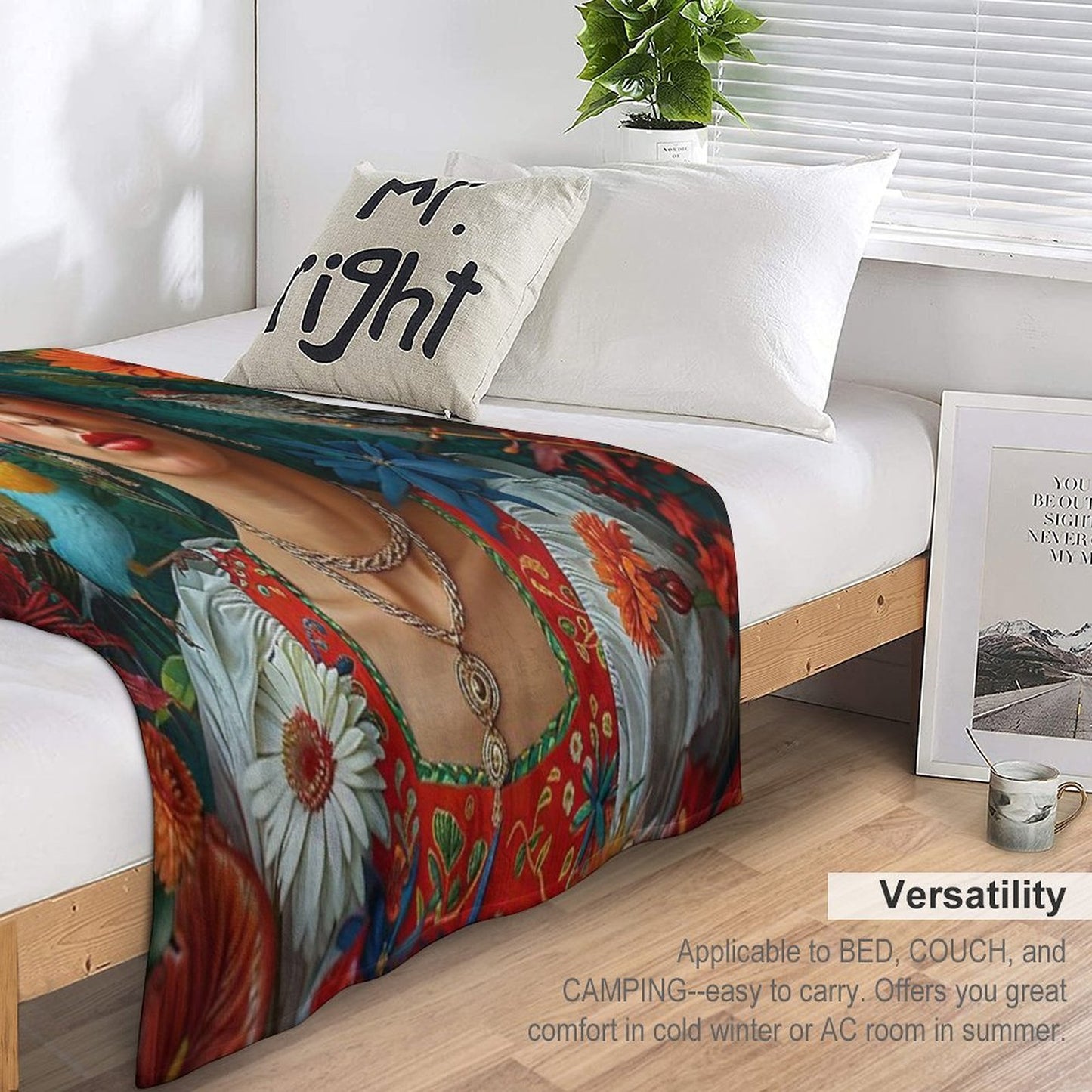 Frida Kahlo Gift-ready Throw Blanket