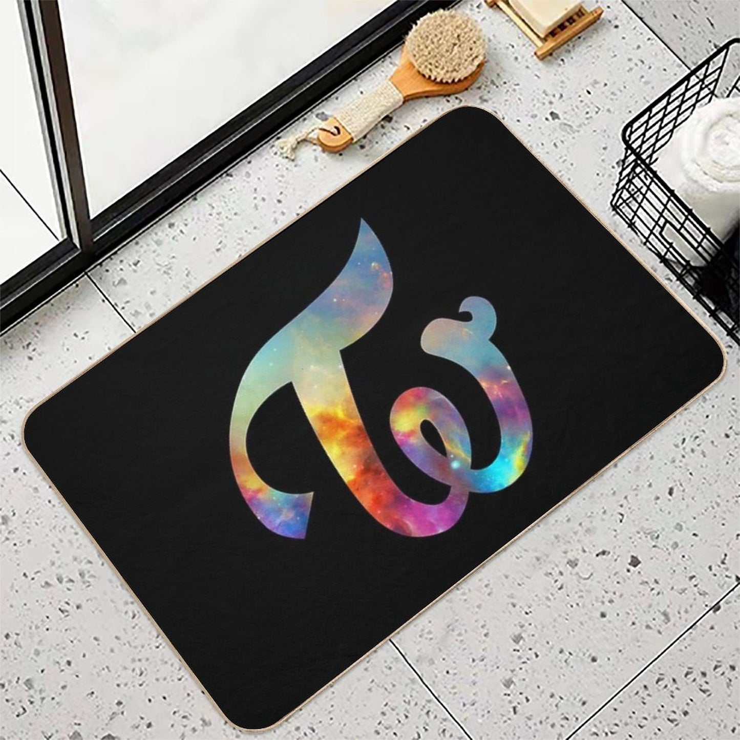 Twice Nebula Durable Bath Mat