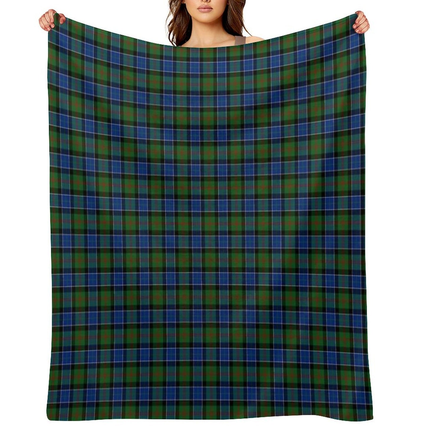 Clan Paterson Tartan Multi-functional Throw Blanket