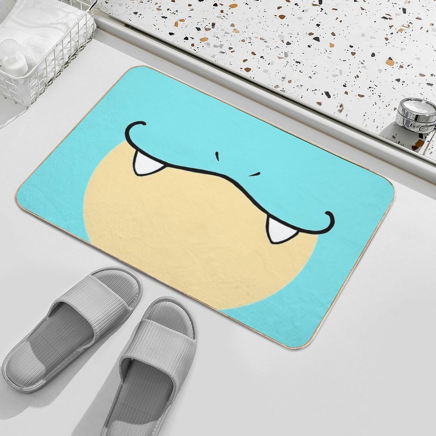 Spheal Mouth  Fade-Resistant Bath Mat
