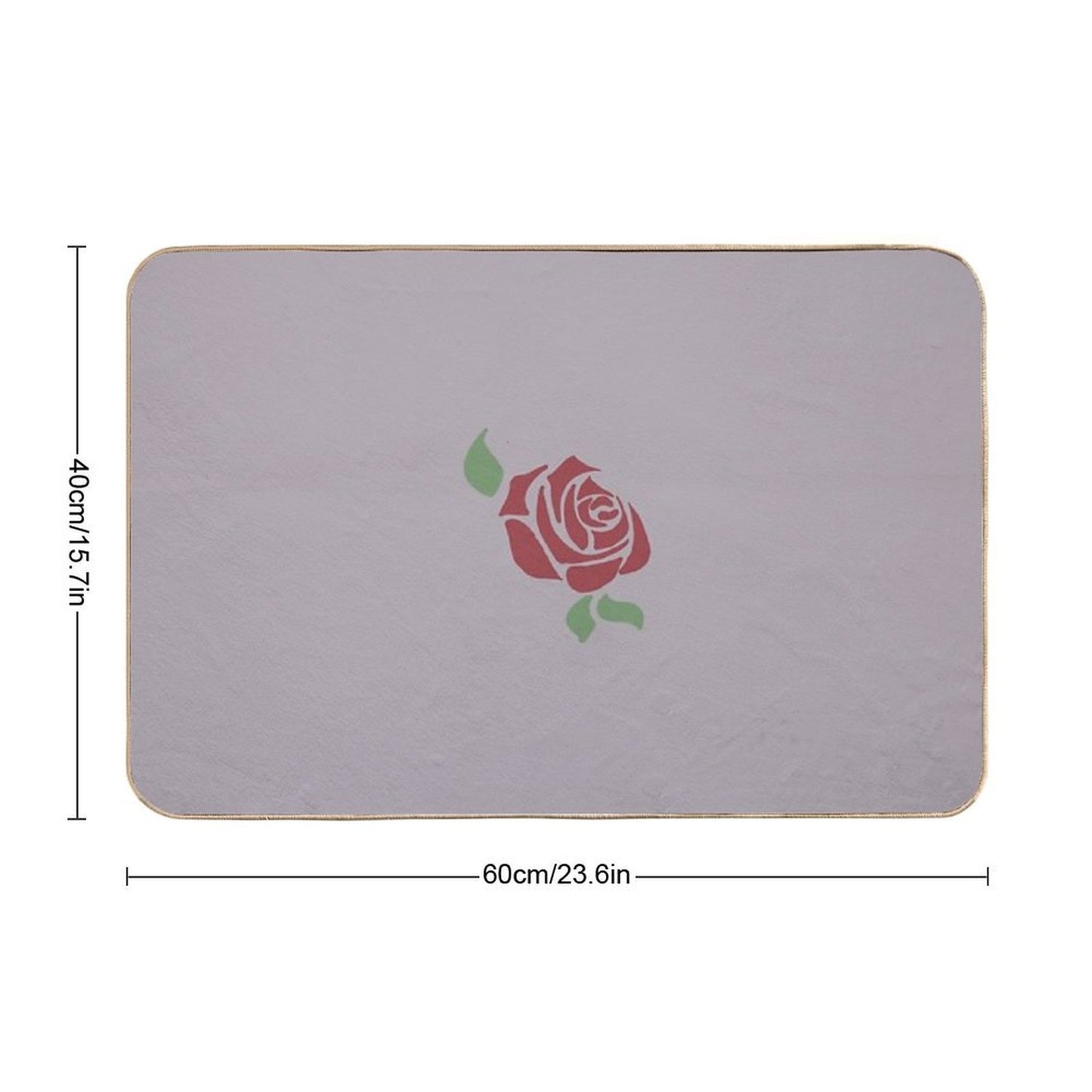 Rose Versatile Bath Mat