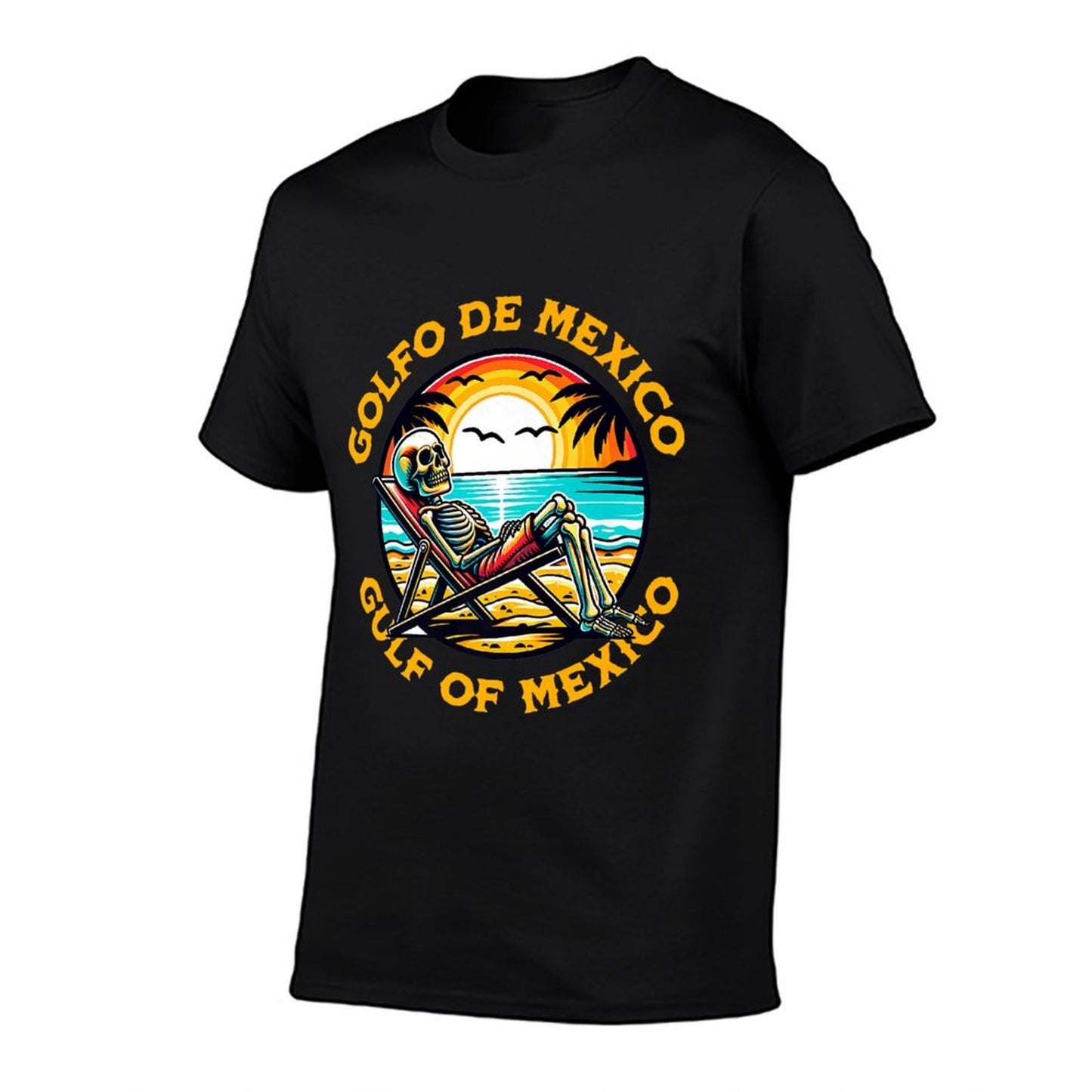 Golfo De Mexico Viva Gulf of Mexico Gulf America Premium Eco-friendly Material T-Shirt
