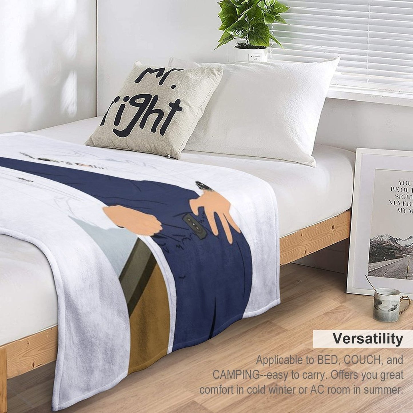 Mcdreamy Travel-friendly Throw Blanket