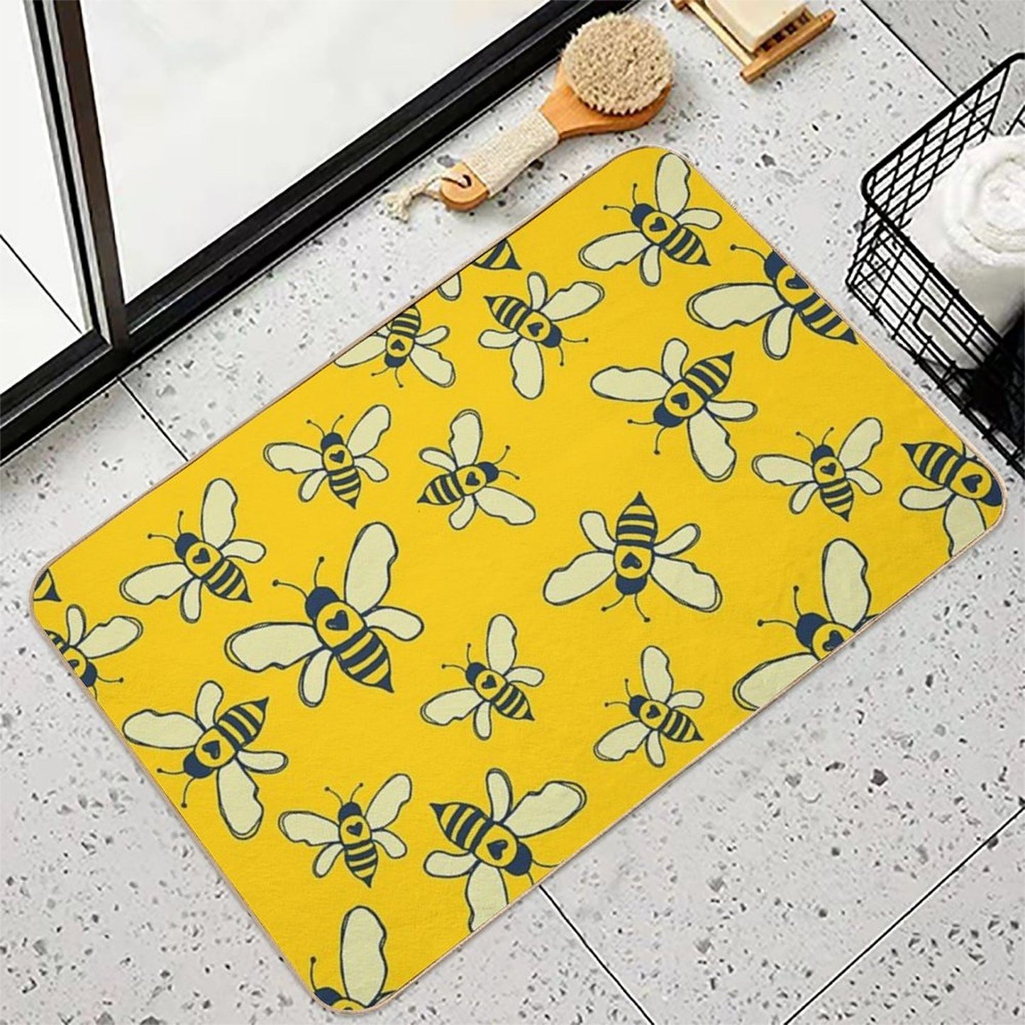 Honey Makers Easy To Clean Bath Mat