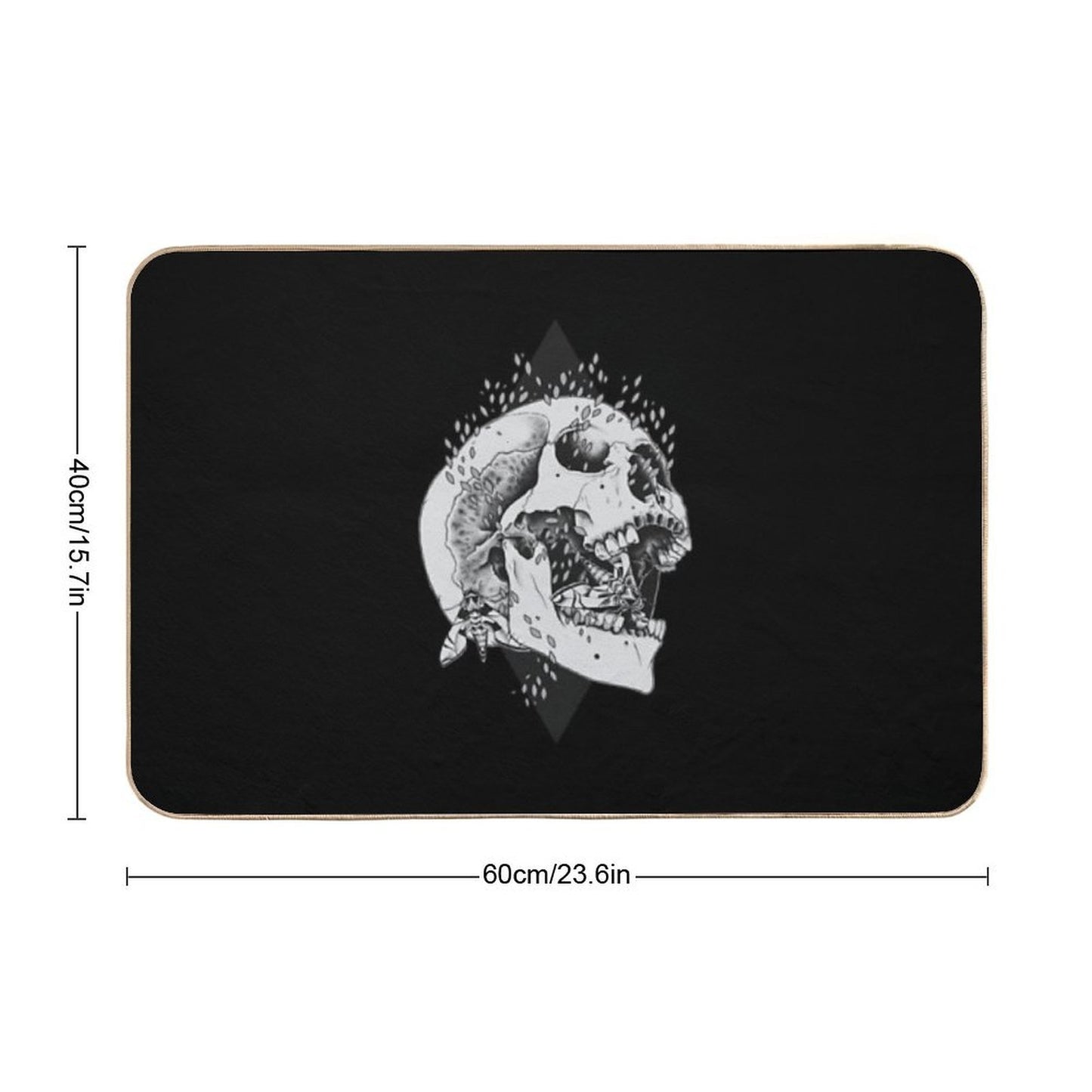 Vanitas Slip-Resistant Bath Mat