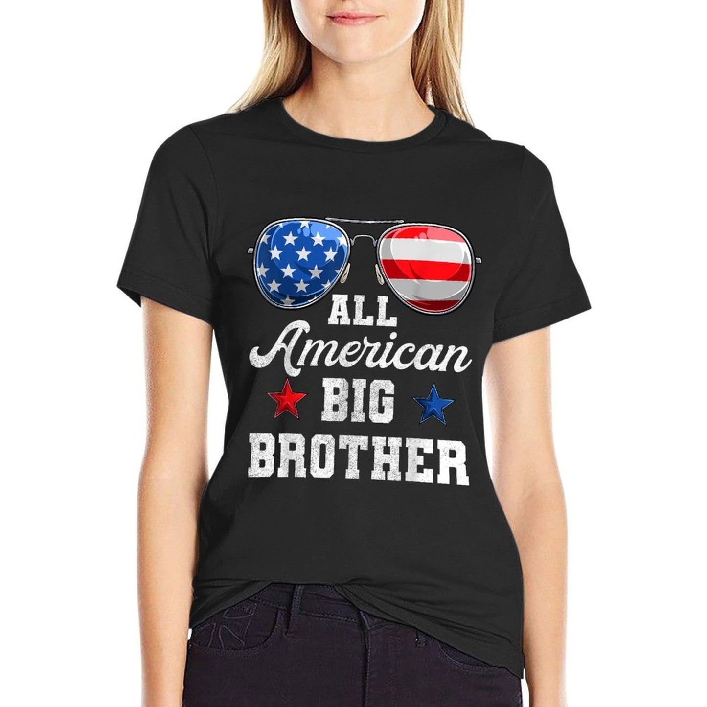 4th Of July Family Matchings, All American Big Brother Easy-care T-Shirt