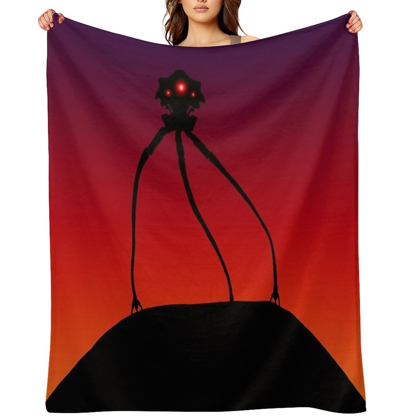 Tripod All-season Throw Blanket