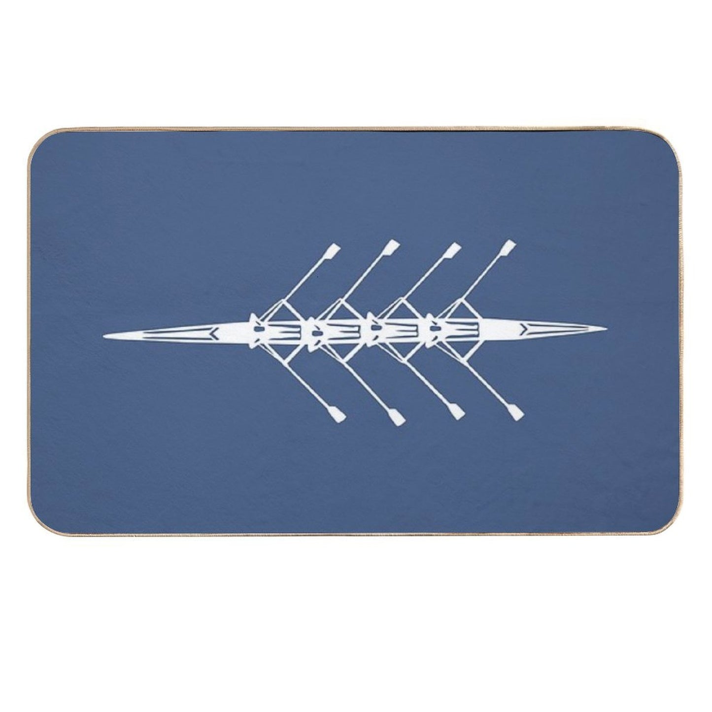 Rowing, Rowing Boat Dirt-Trapping Bath Mat