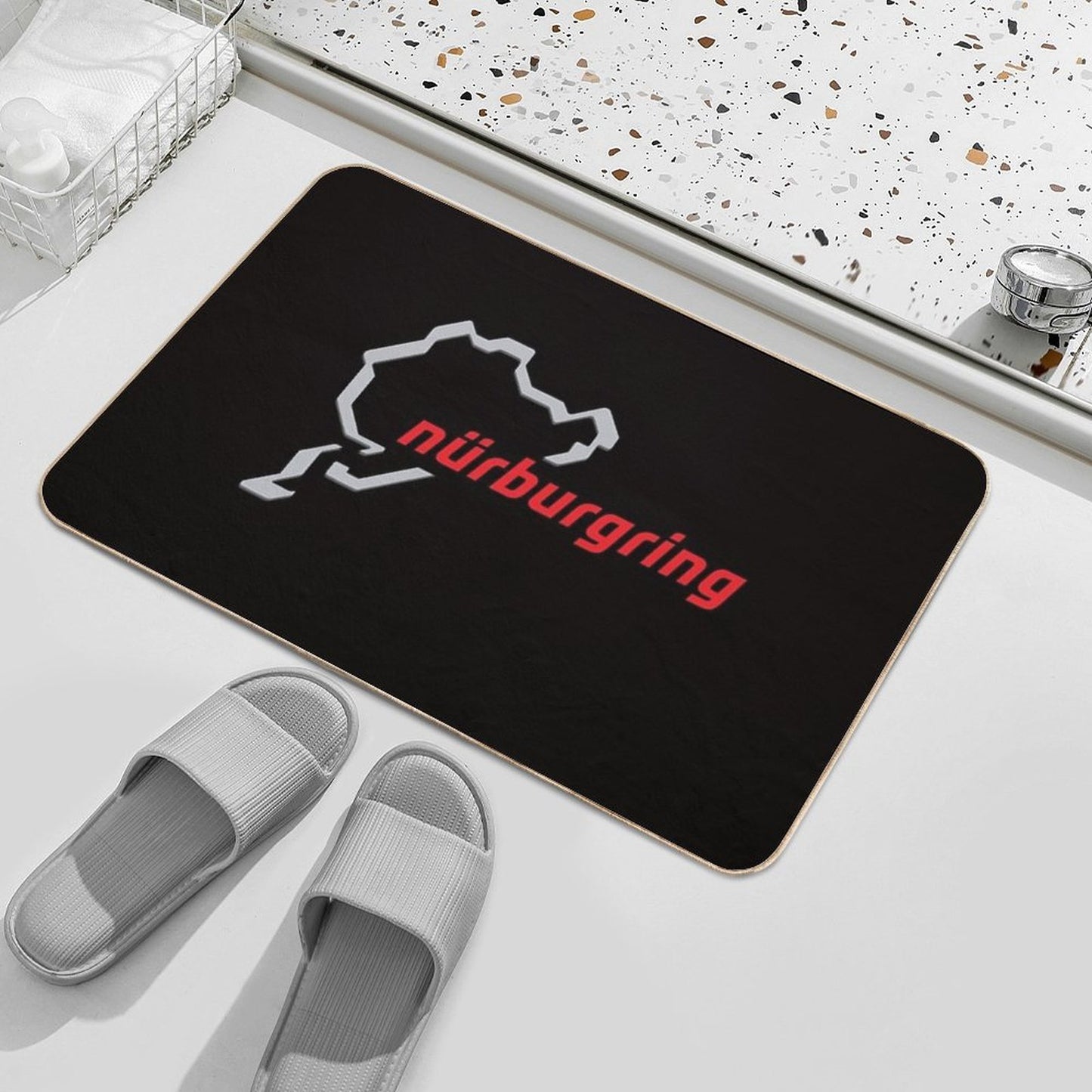 Race Track Germany Nurburgring Eco-Friendly Bath Mat