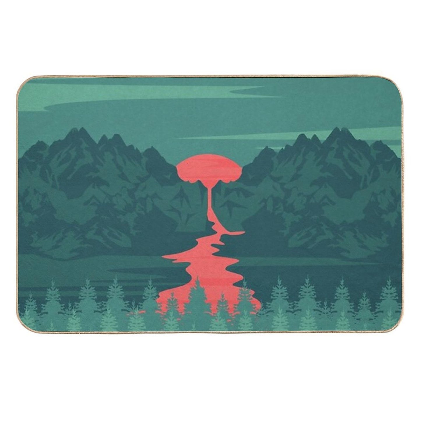The Red River High-Traffic Bath Mat