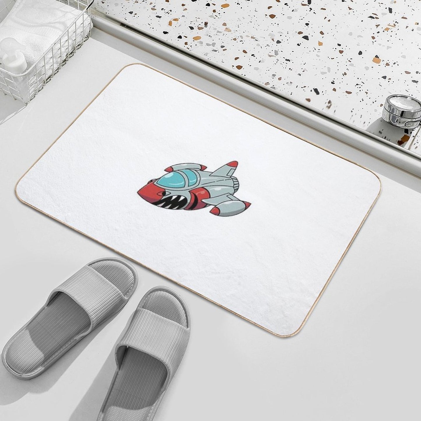 Chunky Jet Versatile Bath Mat