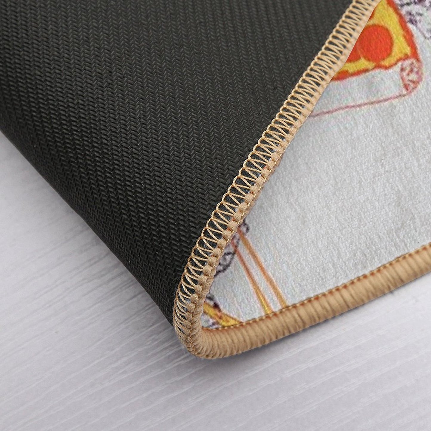 Pizza Kittens Easy To Clean Bath Mat