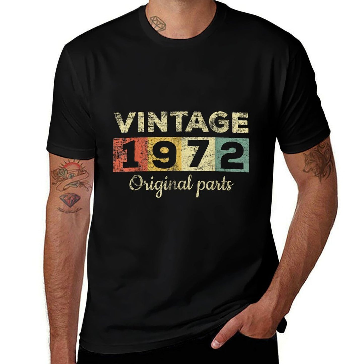 50 Year Old Gifts Vintage 1972 Limited Edition 50th Birthday Breathable T-Shirt