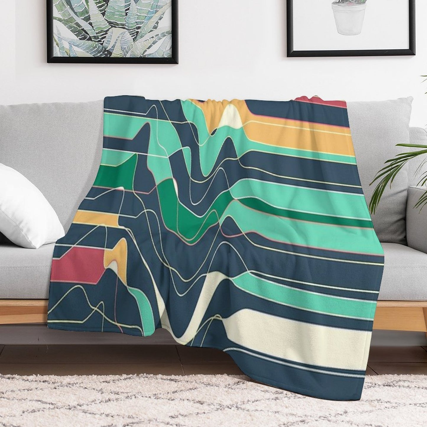 Do Not Move IX All-season Throw Blanket