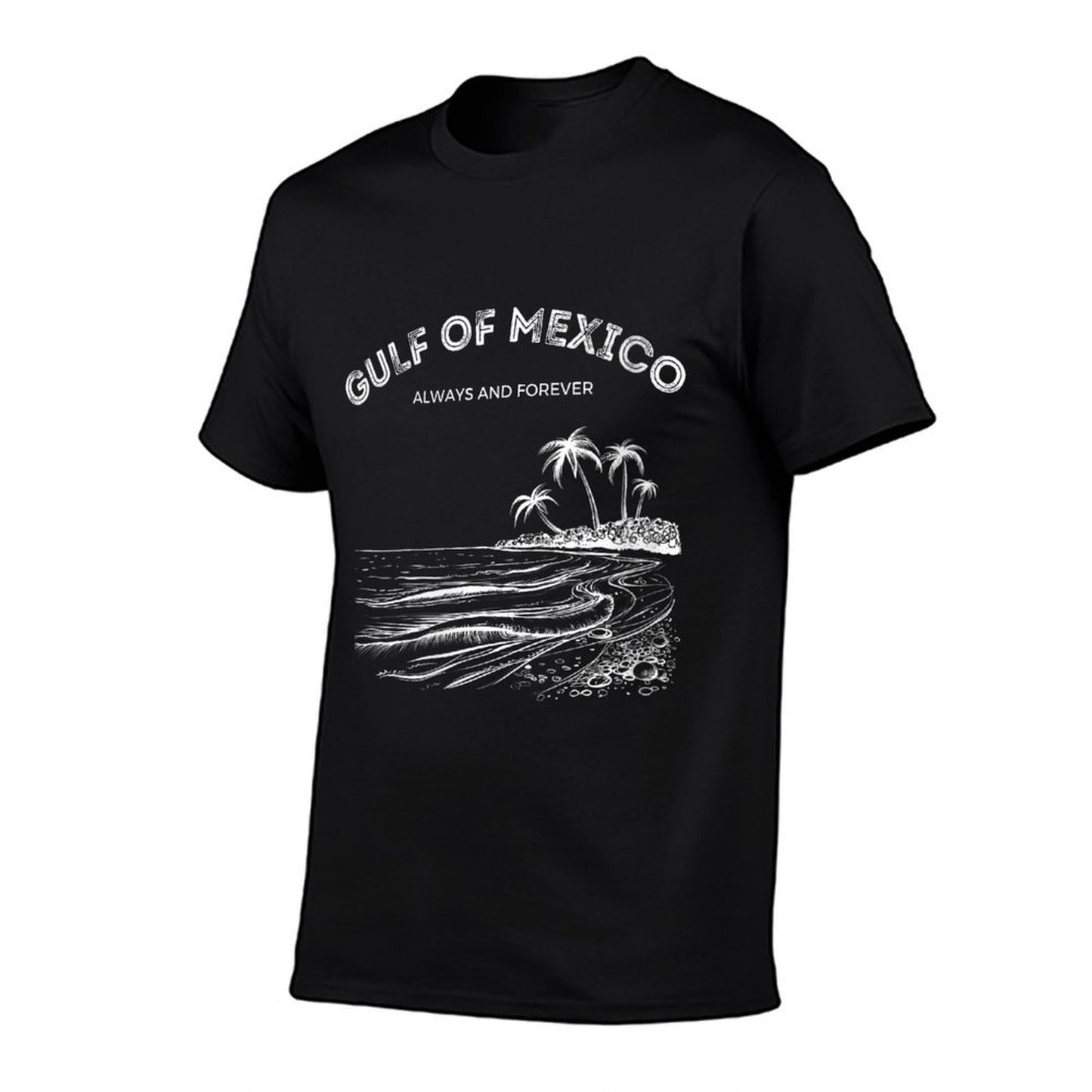 Womens Gulf of USA America Gulf Of Mexico Retro Throwback Design  Tagless Design T-Shirt