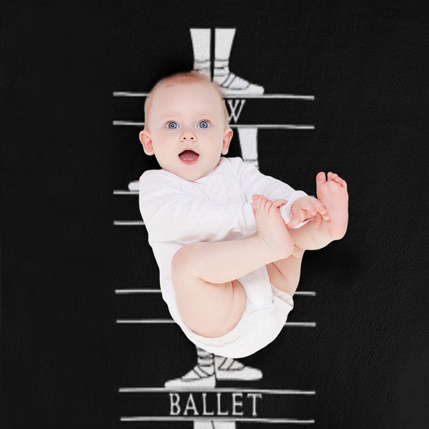 New York City Ballet Classic Easy Care Throw Blanket