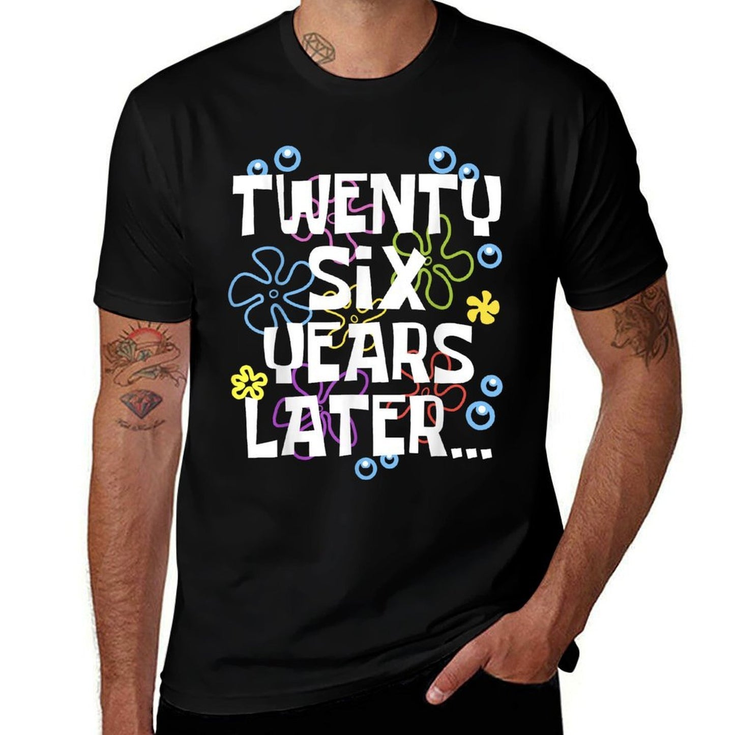 TWENTY SIX YEARS LATER 26 Year Old Birthday Gifts Women Men Polyester Blend T-Shirt