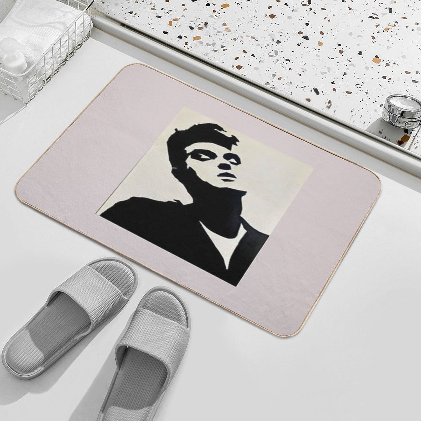Morrissey Repositionable Bath Mat