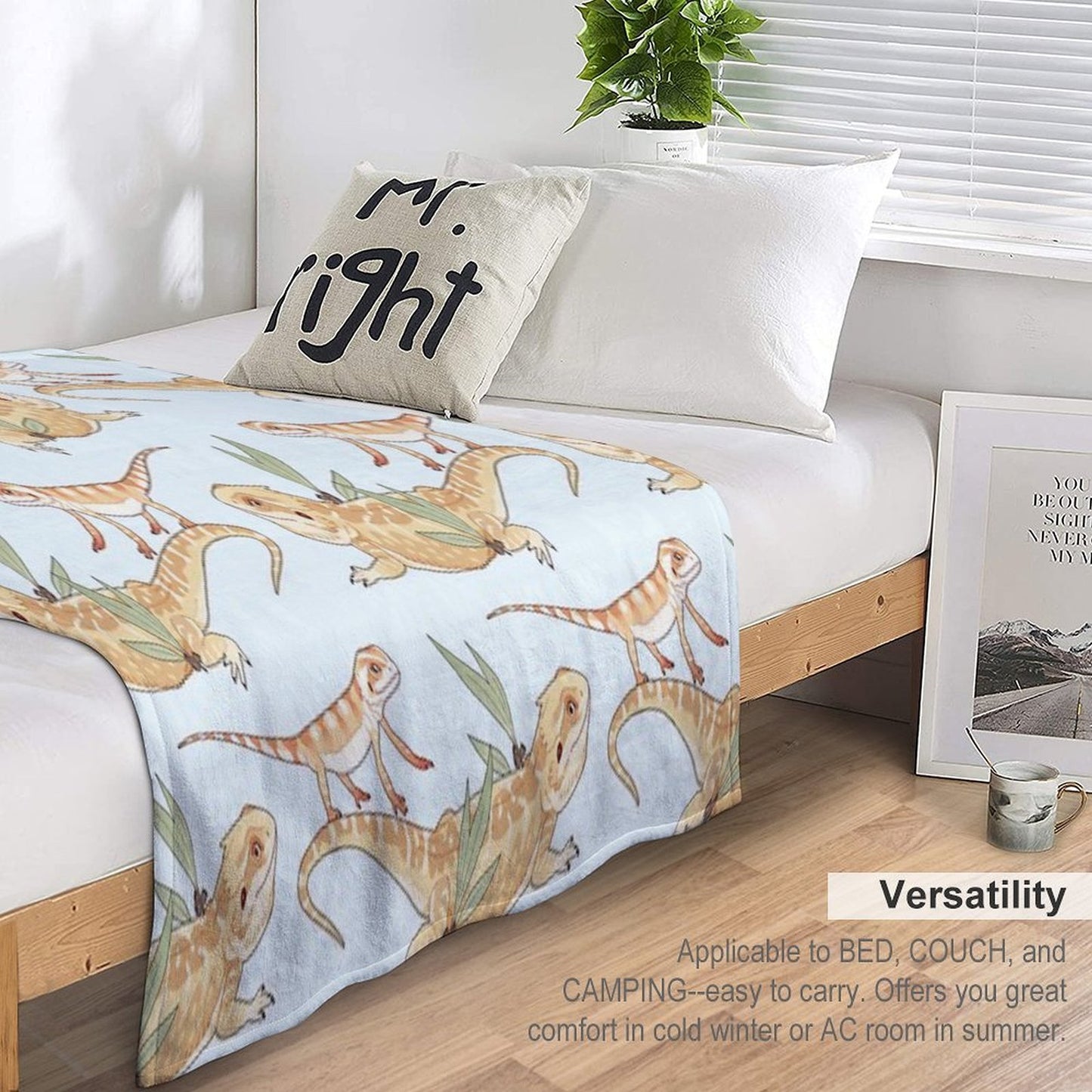 Beardies And Gums Gift-ready Throw Blanket