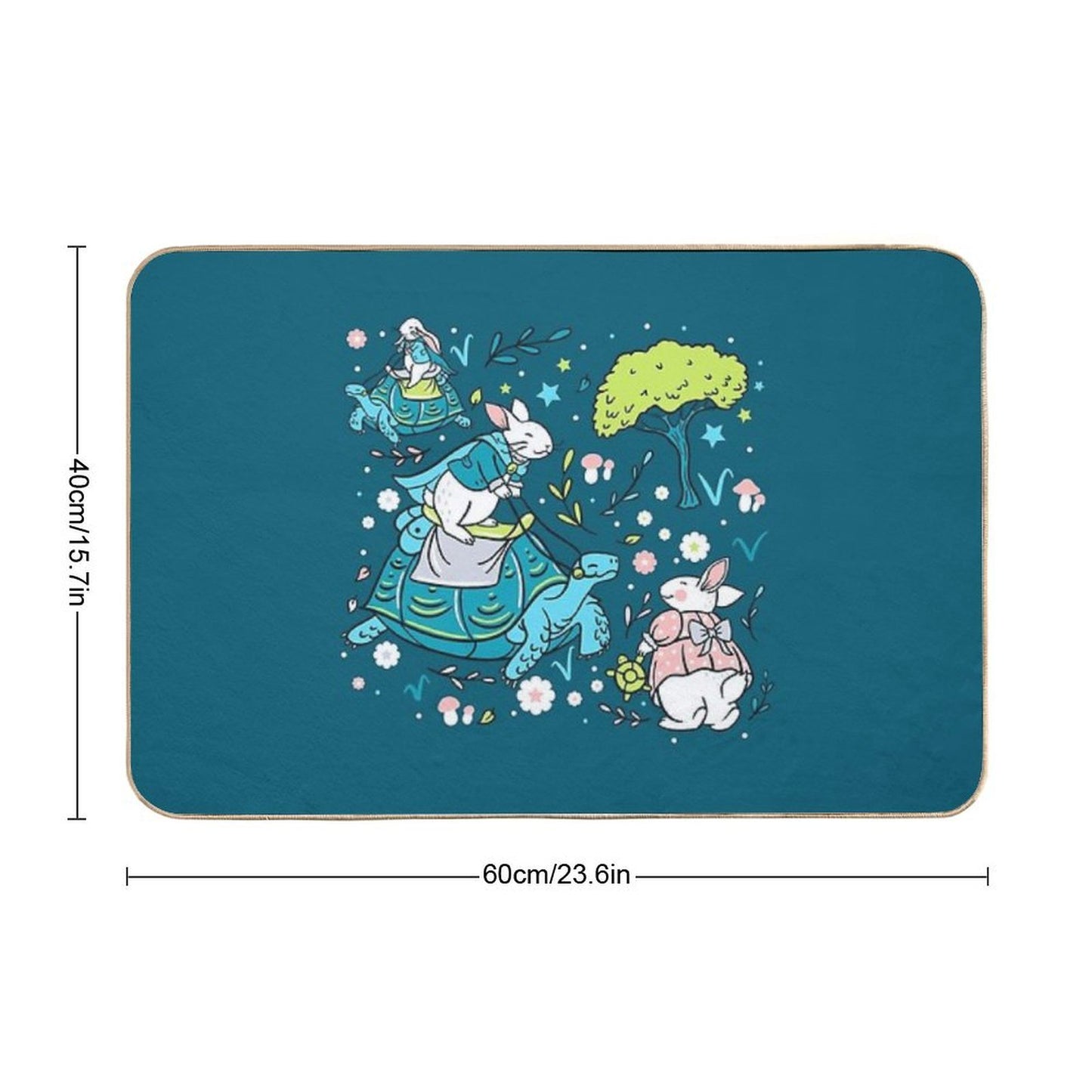 The Race Long-Lasting Bath Mat