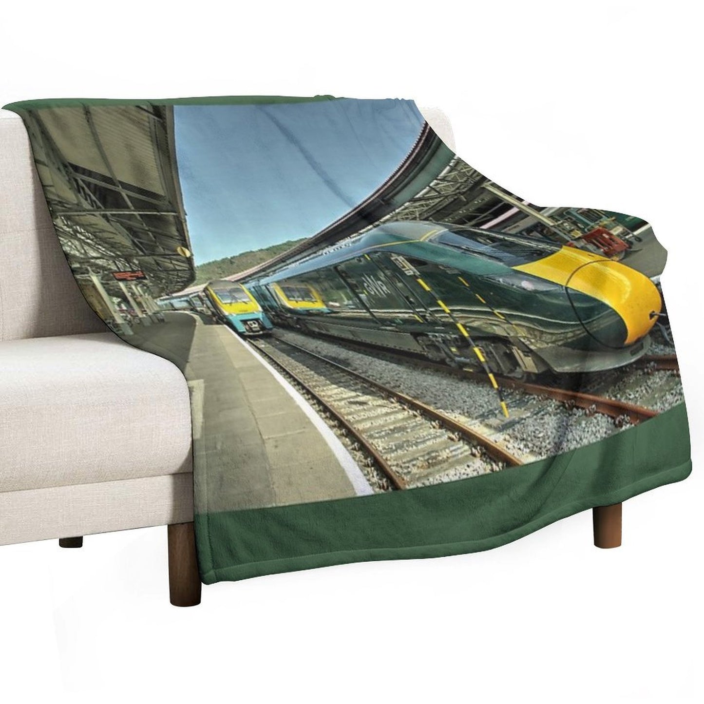 Swansea IET Velvety-soft Throw Blanket