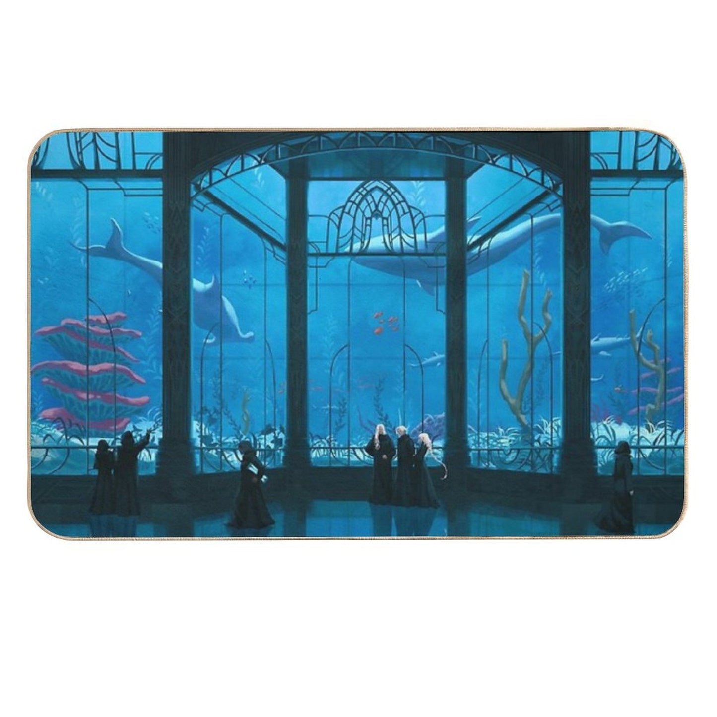 Akadaemia Ichthyology Rapid-Drying Bath Mat