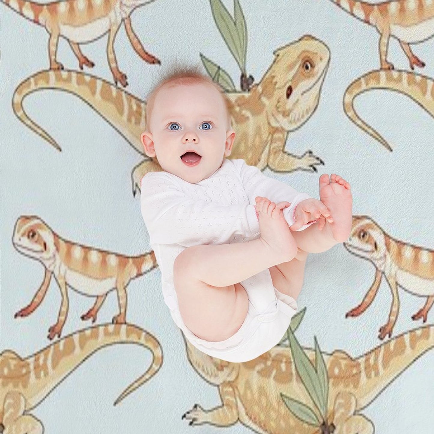 Beardies And Gums Gift-ready Throw Blanket