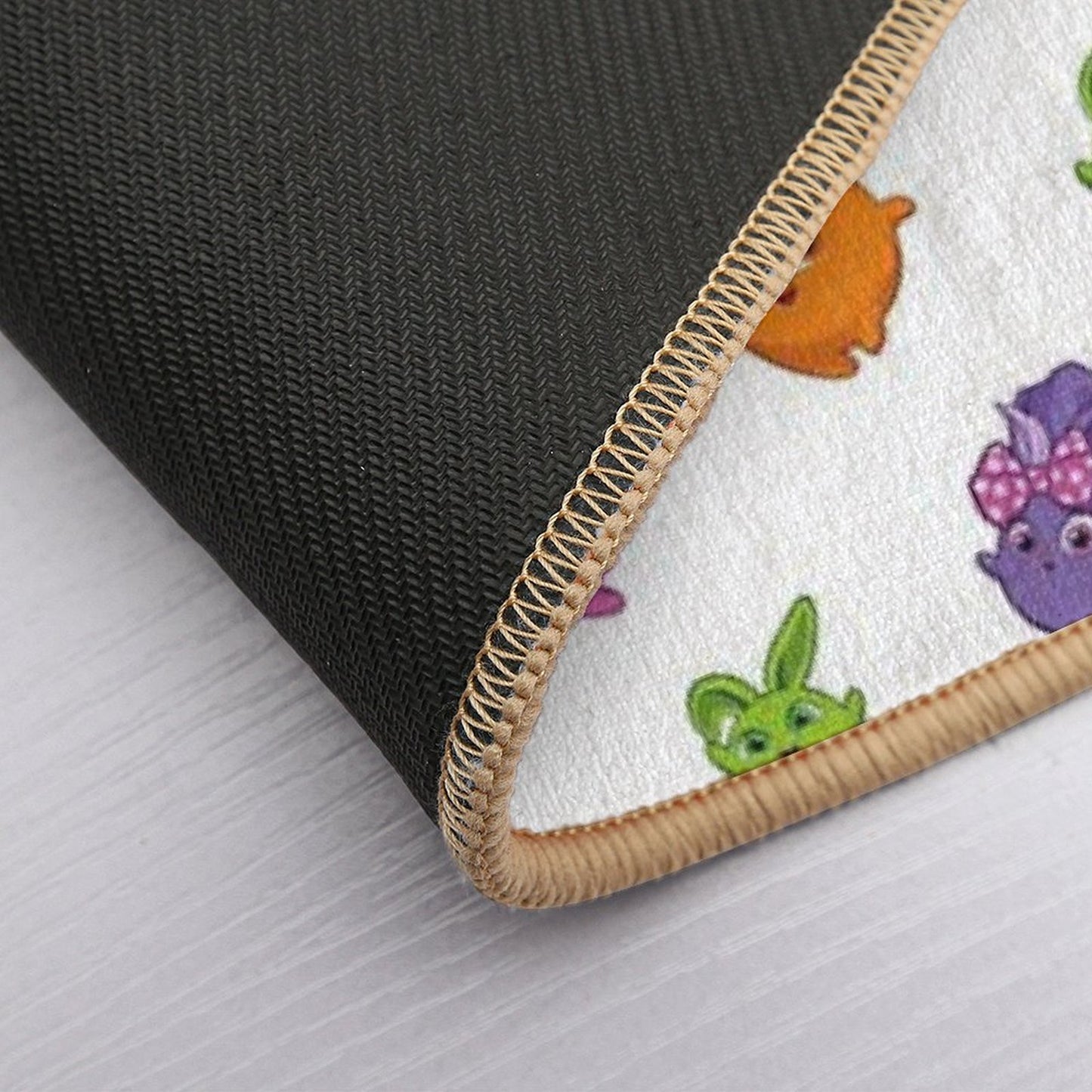 Sunny Bunnies Pattern NEW Stain-Proof Bath Mat