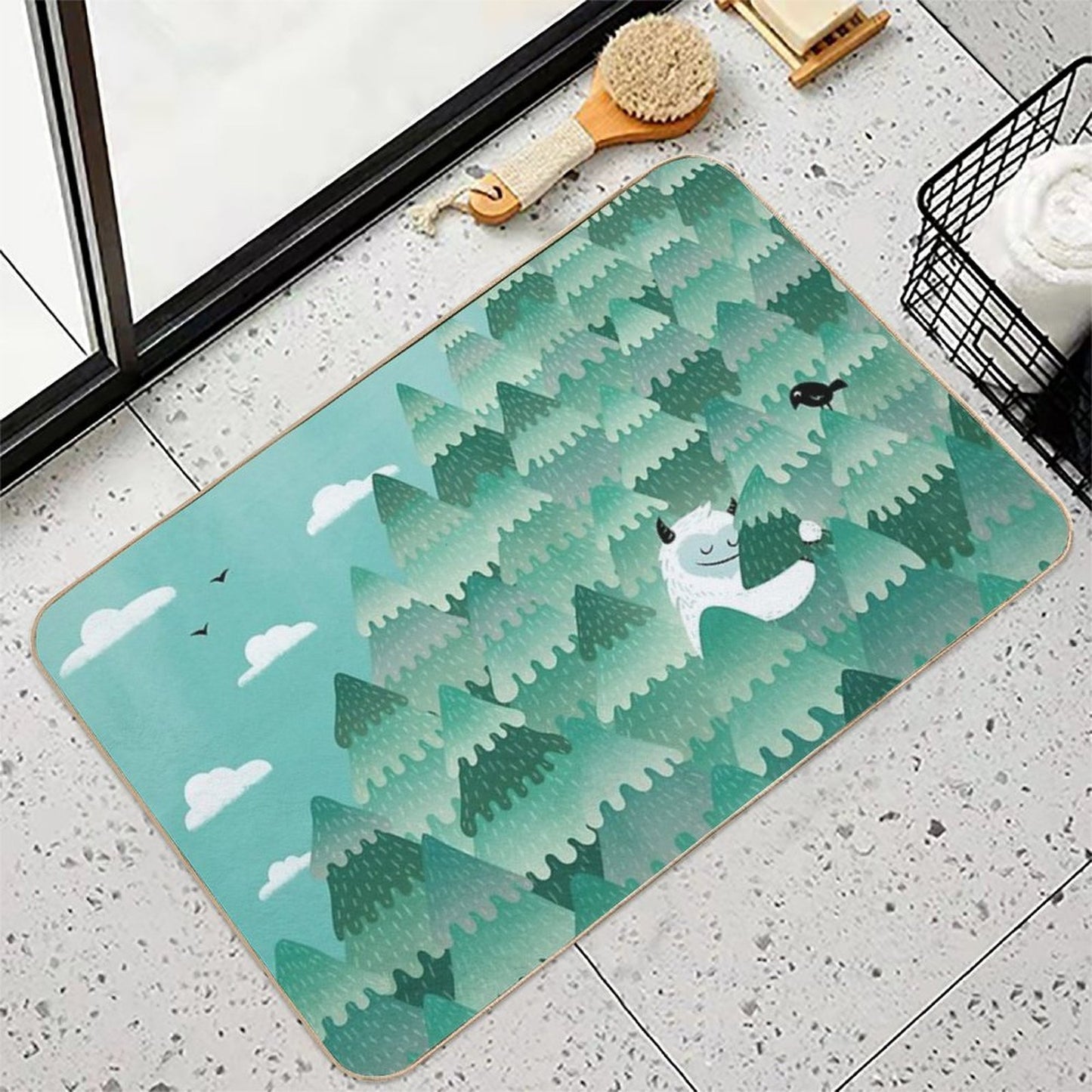Tree Hugger (Spring & Summer Version) Multi-Purpose Bath Mat