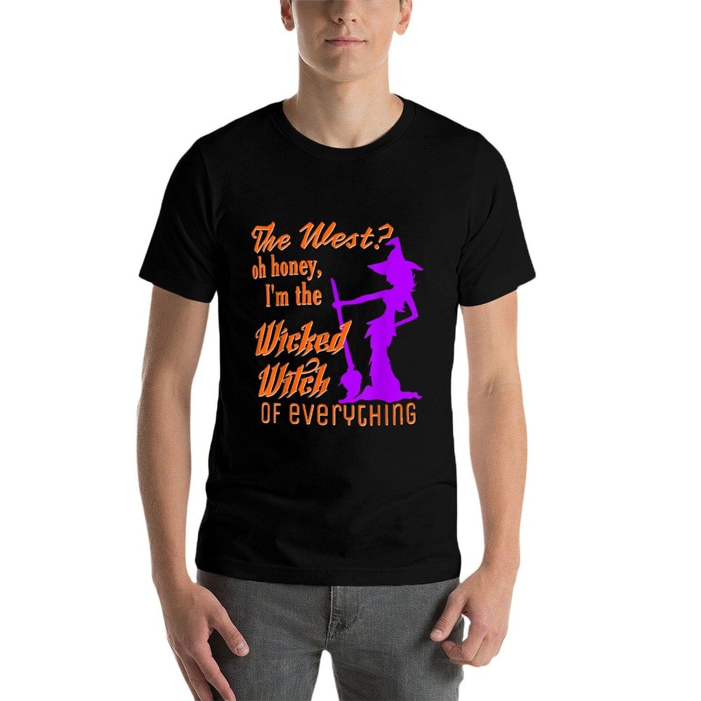 The West Oh Honey Im The Wicked Witch Shirt High-quality Stitching T-Shirt
